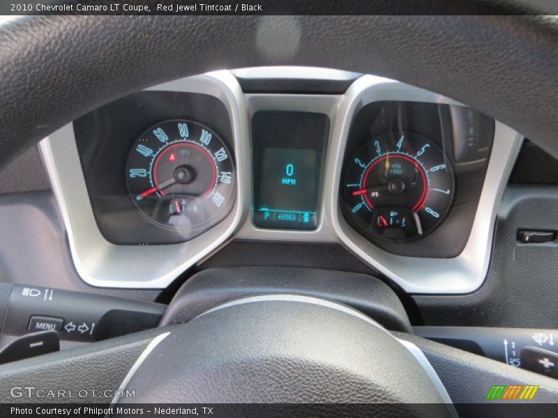 Red Jewel Tintcoat / Black 2010 Chevrolet Camaro LT Coupe