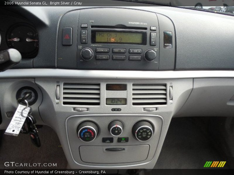 Controls of 2006 Sonata GL