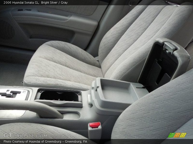 Bright Silver / Gray 2006 Hyundai Sonata GL