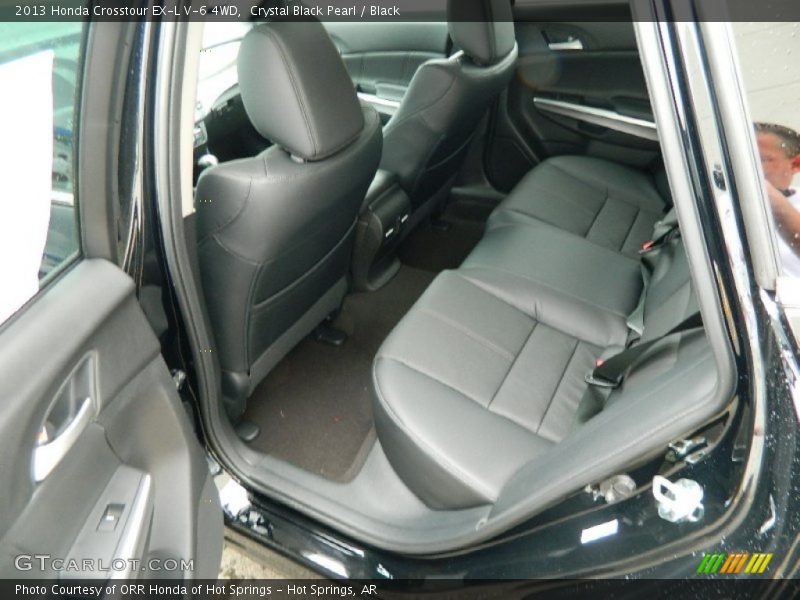 Crystal Black Pearl / Black 2013 Honda Crosstour EX-L V-6 4WD