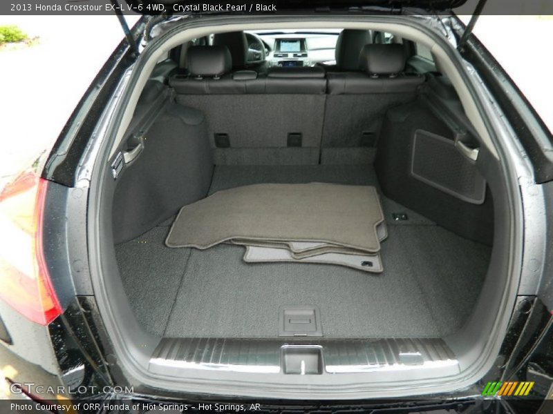 Crystal Black Pearl / Black 2013 Honda Crosstour EX-L V-6 4WD