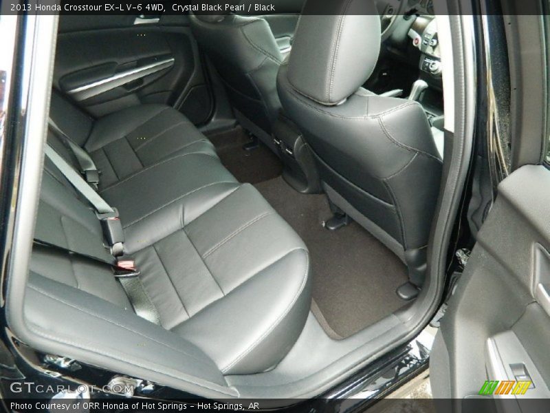 Crystal Black Pearl / Black 2013 Honda Crosstour EX-L V-6 4WD