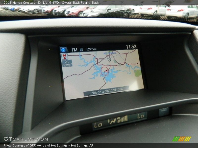 Crystal Black Pearl / Black 2013 Honda Crosstour EX-L V-6 4WD