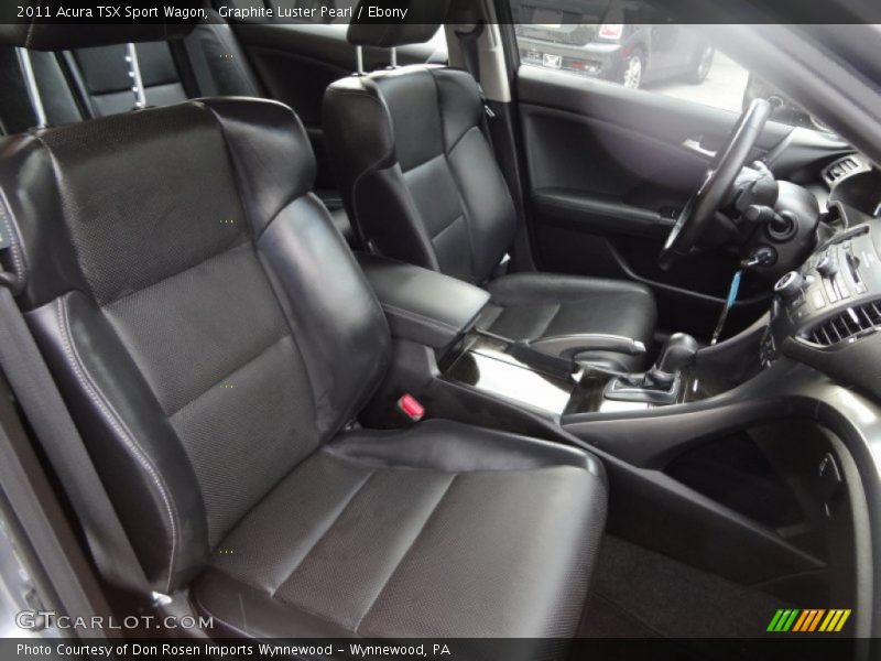 Front Seat of 2011 TSX Sport Wagon