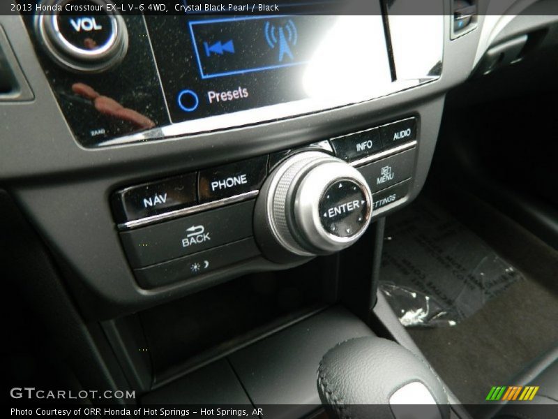 Crystal Black Pearl / Black 2013 Honda Crosstour EX-L V-6 4WD