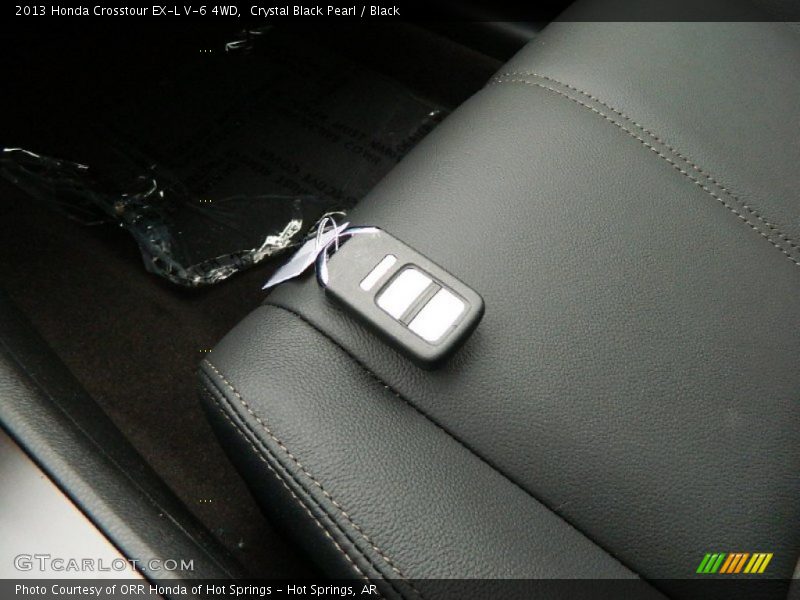 Crystal Black Pearl / Black 2013 Honda Crosstour EX-L V-6 4WD