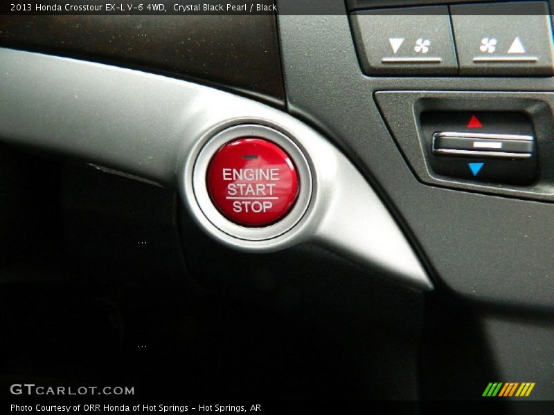 Crystal Black Pearl / Black 2013 Honda Crosstour EX-L V-6 4WD