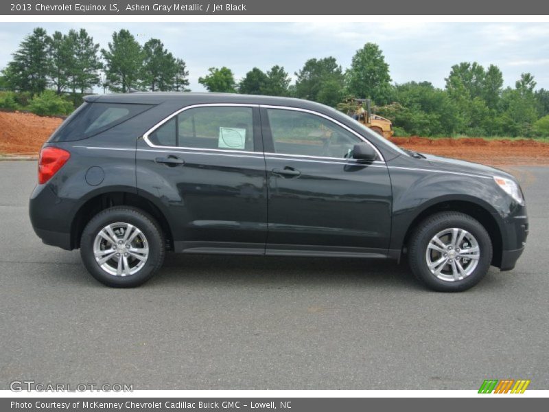 Ashen Gray Metallic / Jet Black 2013 Chevrolet Equinox LS