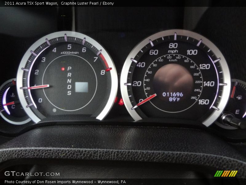  2011 TSX Sport Wagon Sport Wagon Gauges