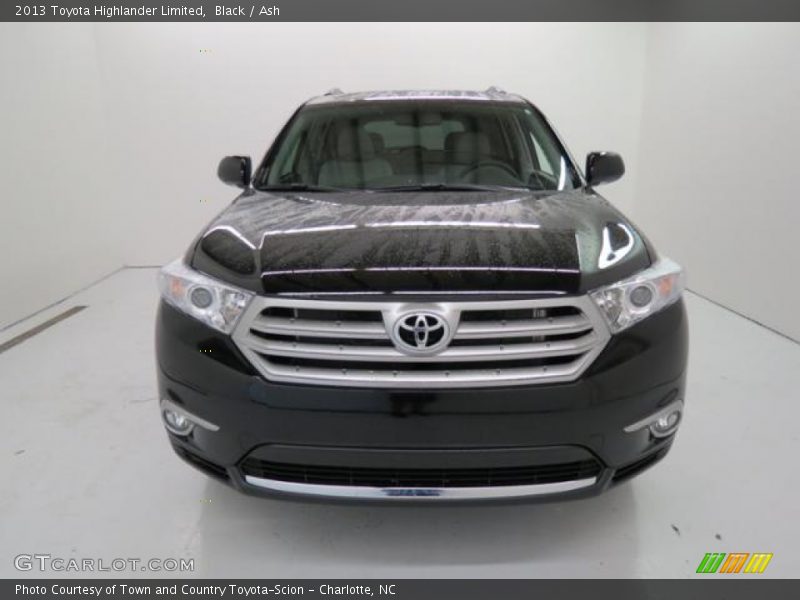 Black / Ash 2013 Toyota Highlander Limited