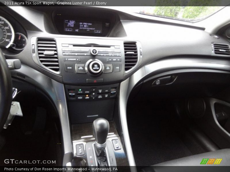 Graphite Luster Pearl / Ebony 2011 Acura TSX Sport Wagon