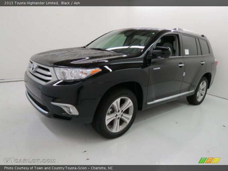 Black / Ash 2013 Toyota Highlander Limited
