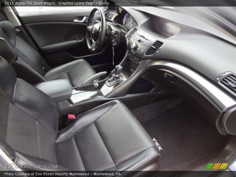  2011 TSX Sport Wagon Ebony Interior