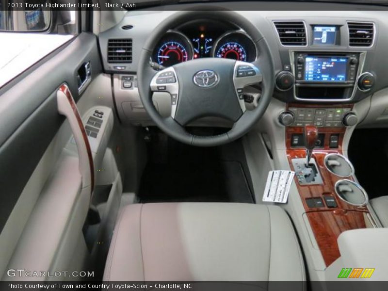 Black / Ash 2013 Toyota Highlander Limited
