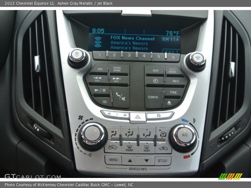 Ashen Gray Metallic / Jet Black 2013 Chevrolet Equinox LS