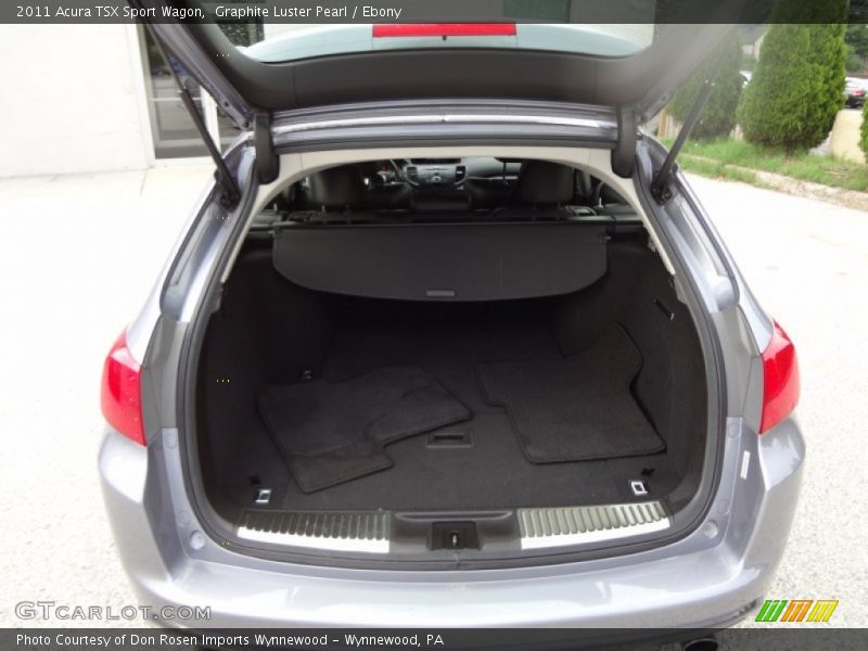  2011 TSX Sport Wagon Trunk