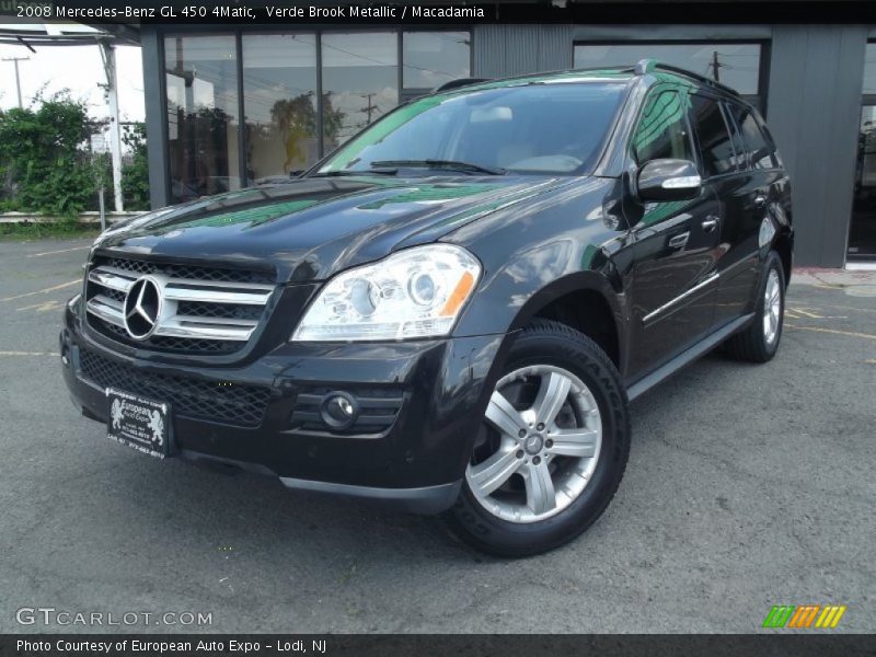 Verde Brook Metallic / Macadamia 2008 Mercedes-Benz GL 450 4Matic