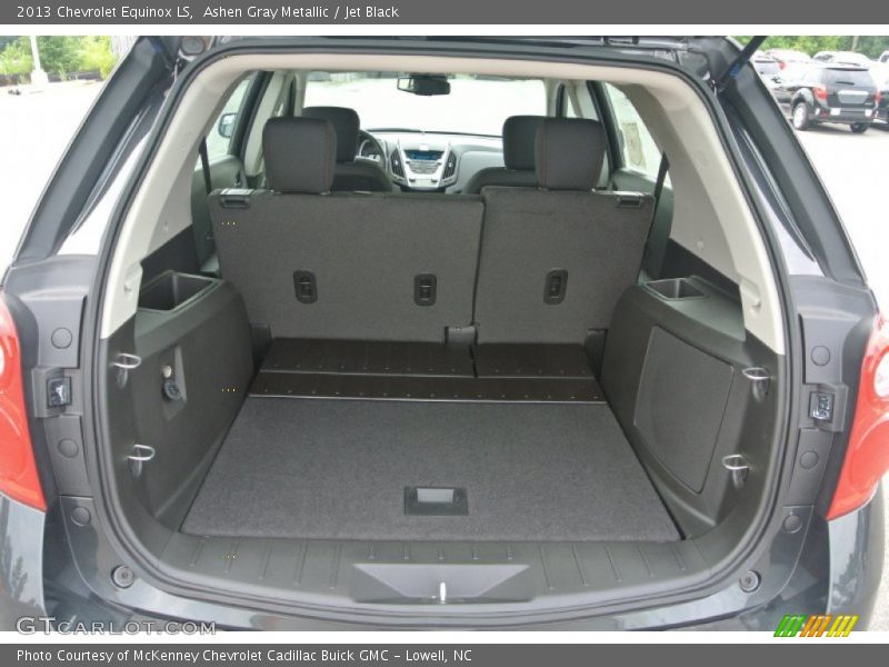 Ashen Gray Metallic / Jet Black 2013 Chevrolet Equinox LS