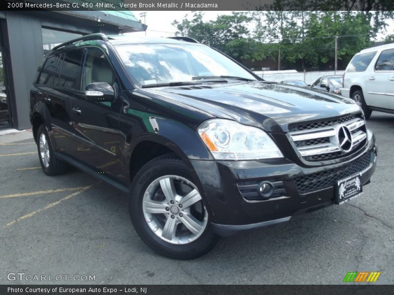 Verde Brook Metallic / Macadamia 2008 Mercedes-Benz GL 450 4Matic