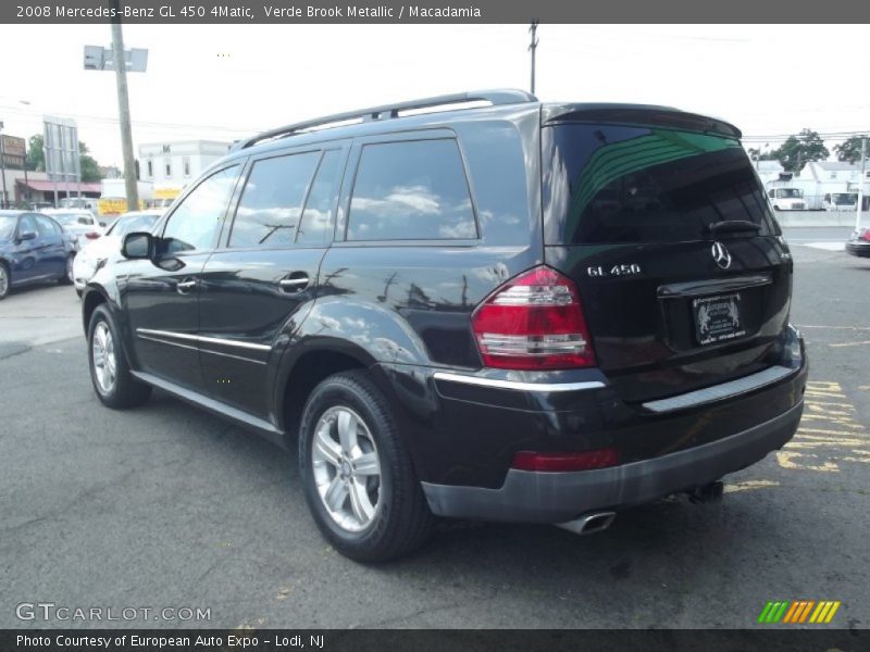 Verde Brook Metallic / Macadamia 2008 Mercedes-Benz GL 450 4Matic