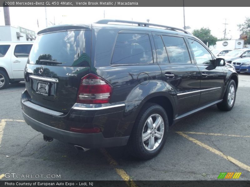 Verde Brook Metallic / Macadamia 2008 Mercedes-Benz GL 450 4Matic