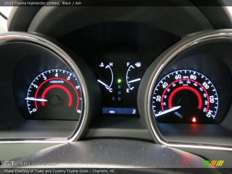 Black / Ash 2013 Toyota Highlander Limited
