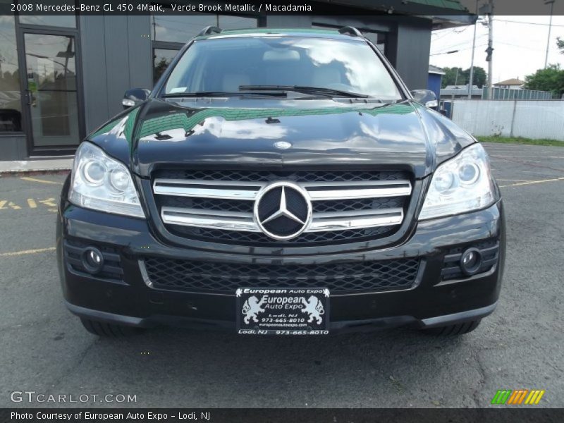 Verde Brook Metallic / Macadamia 2008 Mercedes-Benz GL 450 4Matic