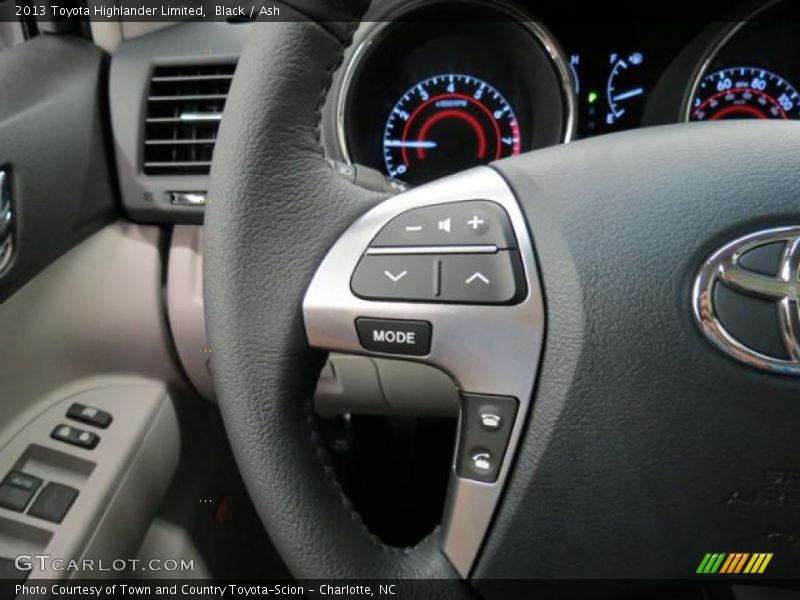 Black / Ash 2013 Toyota Highlander Limited