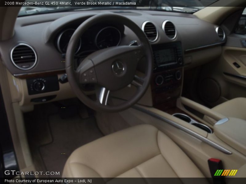 Verde Brook Metallic / Macadamia 2008 Mercedes-Benz GL 450 4Matic