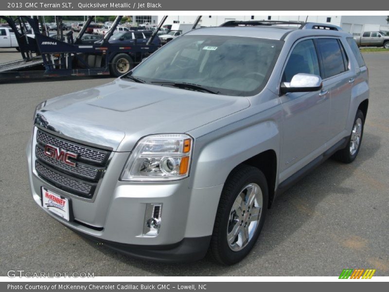 Quicksilver Metallic / Jet Black 2013 GMC Terrain SLT