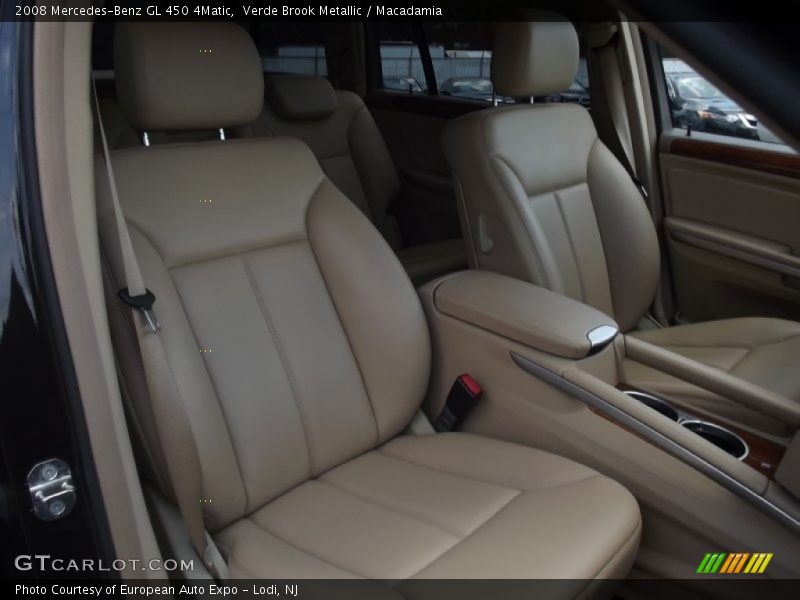 Verde Brook Metallic / Macadamia 2008 Mercedes-Benz GL 450 4Matic