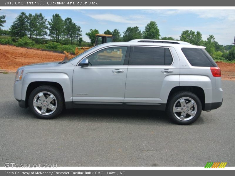 Quicksilver Metallic / Jet Black 2013 GMC Terrain SLT