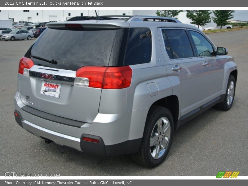 Quicksilver Metallic / Jet Black 2013 GMC Terrain SLT