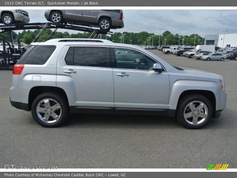 Quicksilver Metallic / Jet Black 2013 GMC Terrain SLT