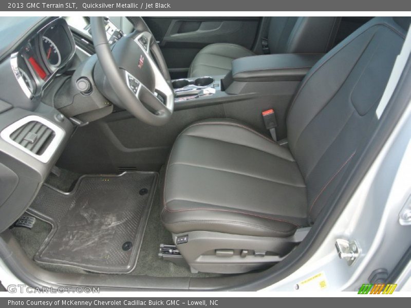 Quicksilver Metallic / Jet Black 2013 GMC Terrain SLT