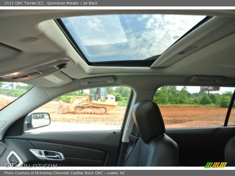 Quicksilver Metallic / Jet Black 2013 GMC Terrain SLT