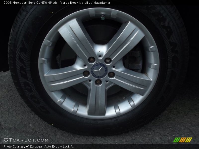 Verde Brook Metallic / Macadamia 2008 Mercedes-Benz GL 450 4Matic