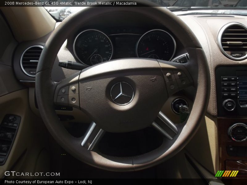 Verde Brook Metallic / Macadamia 2008 Mercedes-Benz GL 450 4Matic