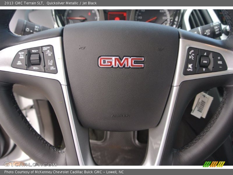 Quicksilver Metallic / Jet Black 2013 GMC Terrain SLT