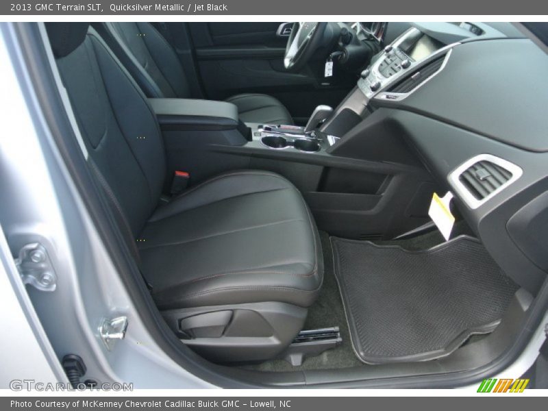 Quicksilver Metallic / Jet Black 2013 GMC Terrain SLT