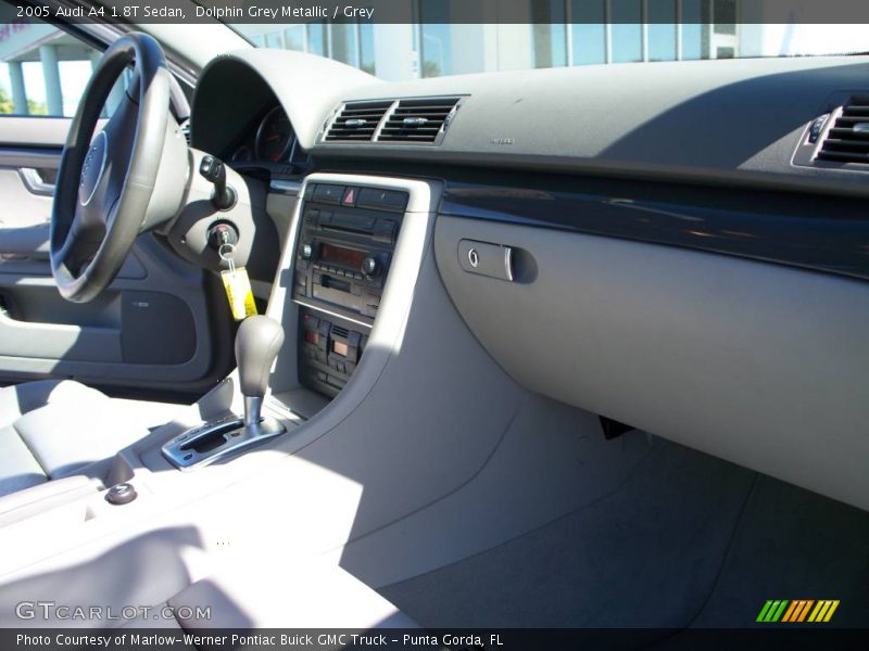 Dolphin Grey Metallic / Grey 2005 Audi A4 1.8T Sedan