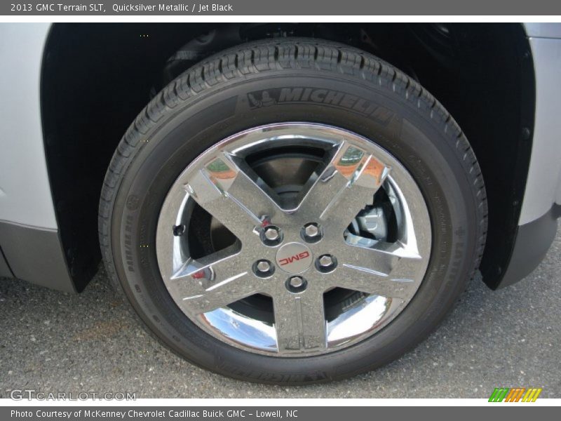 Quicksilver Metallic / Jet Black 2013 GMC Terrain SLT