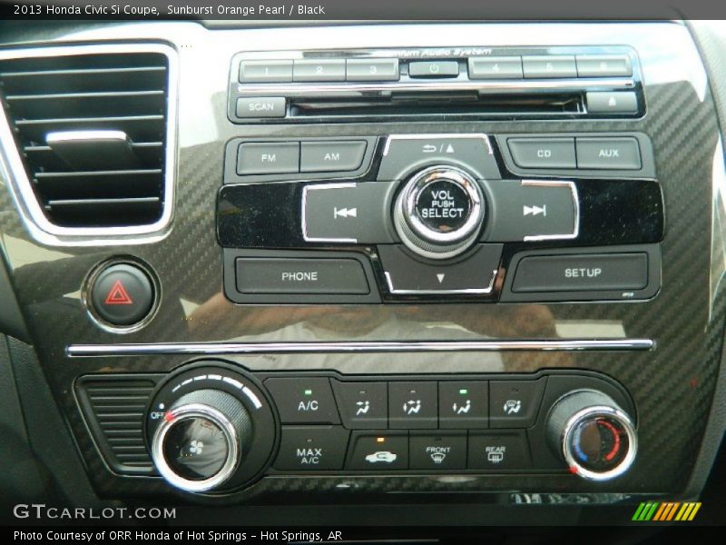 Controls of 2013 Civic Si Coupe