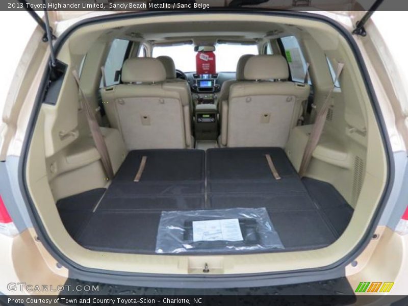  2013 Highlander Limited Trunk