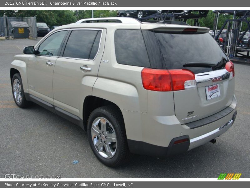 Champagne Silver Metallic / Jet Black 2013 GMC Terrain SLT