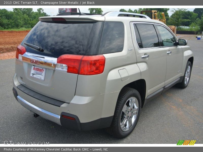 Champagne Silver Metallic / Jet Black 2013 GMC Terrain SLT