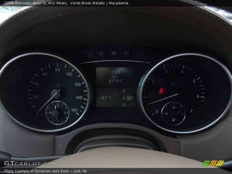 Verde Brook Metallic / Macadamia 2008 Mercedes-Benz GL 450 4Matic