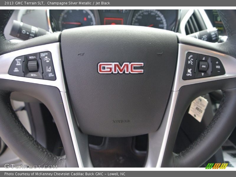 Champagne Silver Metallic / Jet Black 2013 GMC Terrain SLT