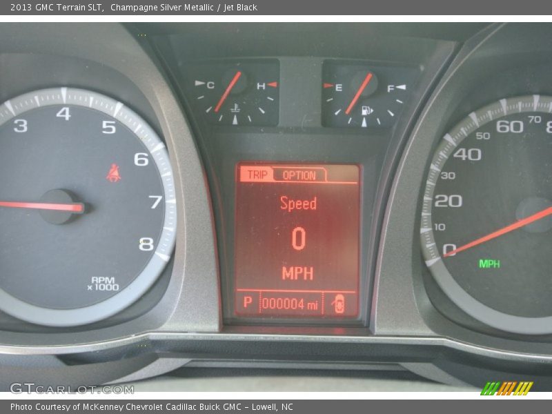 Champagne Silver Metallic / Jet Black 2013 GMC Terrain SLT