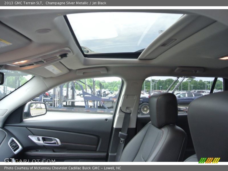 Champagne Silver Metallic / Jet Black 2013 GMC Terrain SLT